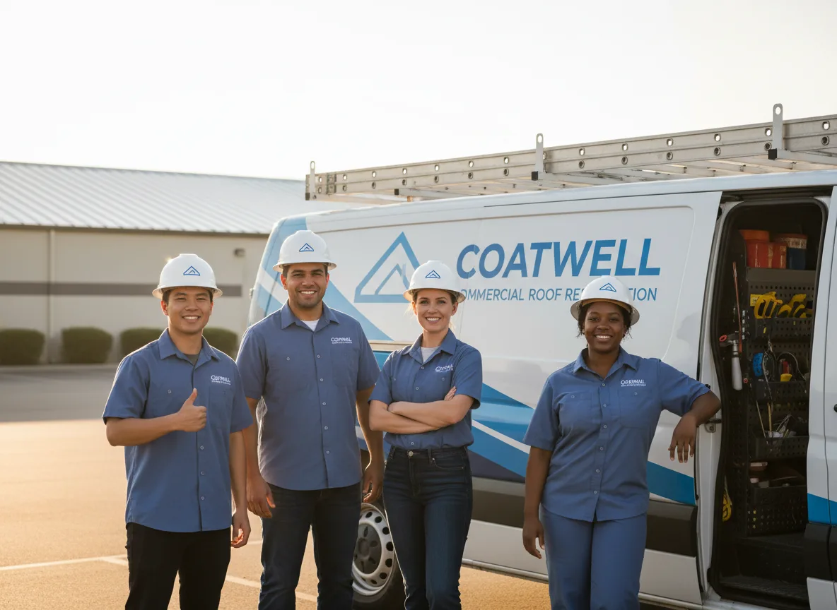 Commercial roof coating company in Robertson, WY